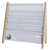 3 Sprouts Book Rack - Blue Gingham