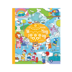 ooly color-in' book - work & play every day