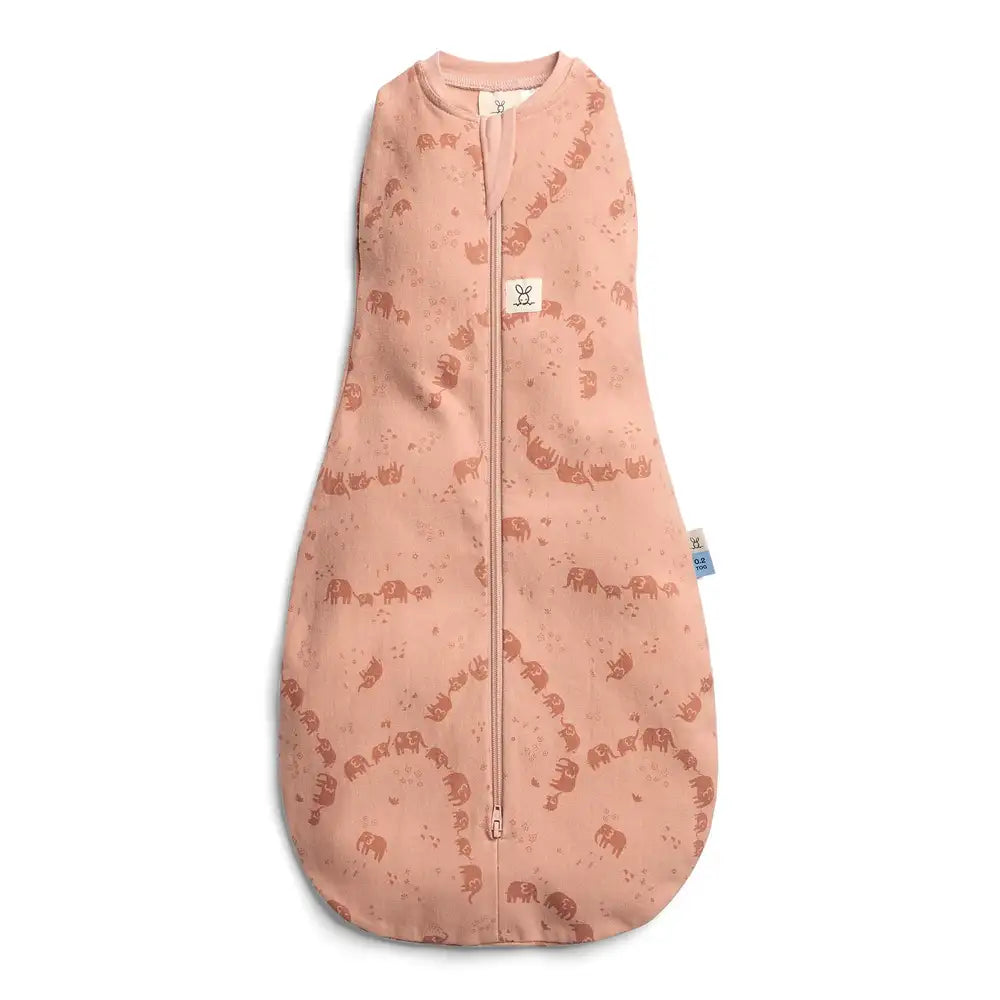 Ergopouch 0.2 Tog Cocoon Swaddle Sack - Elephant