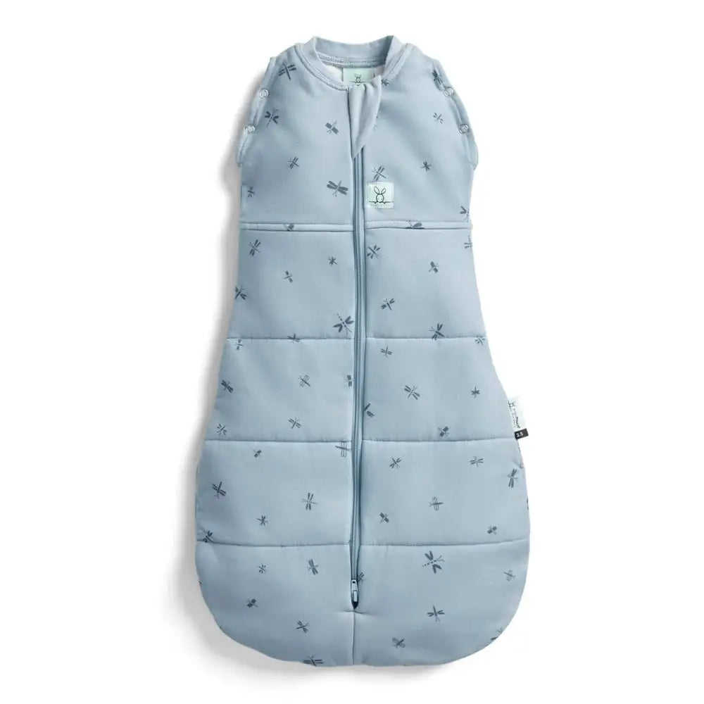 Ergopouch 2.5 Tog Cocoon Swaddle Sack - Dragonflies