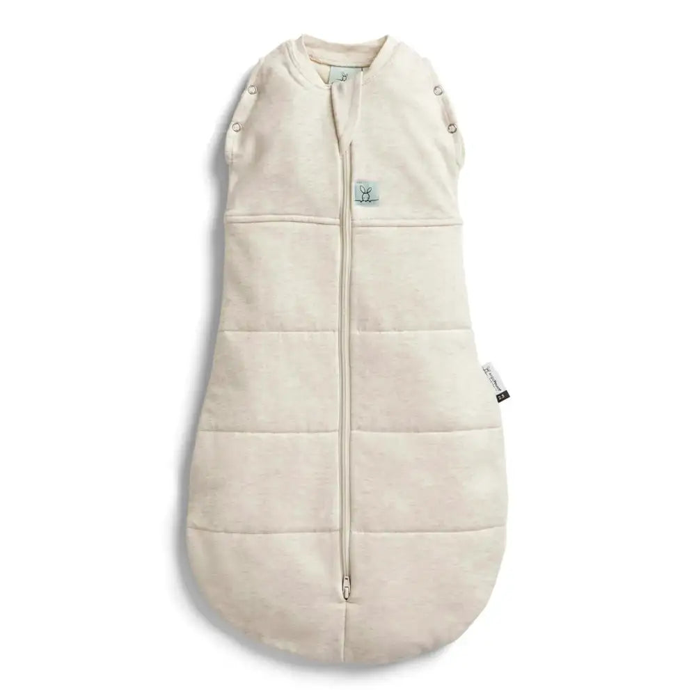 Ergopouch 2.5 Tog Cocoon Swaddle Sack - Oatmeal