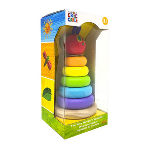 Eric Carle The Very Hungry Caterpillar Wooden Rainbow Stacker
