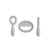 EzPz Oral Development Tools 3pk in Pewter