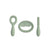EzPz Oral Development Tools 3pk in Sage