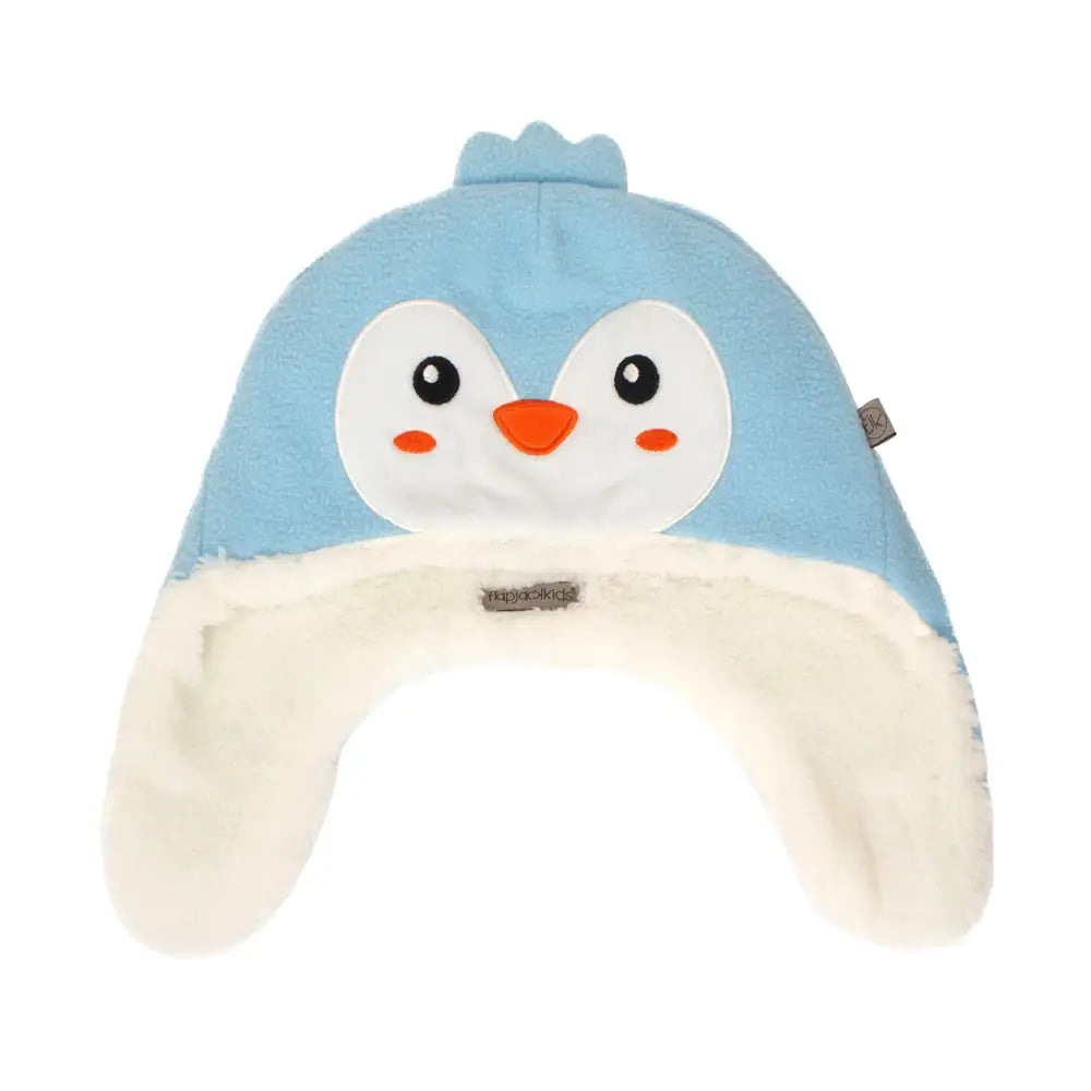 Flapjacks Reversible Sherpa Hat Penguin/PolarBear