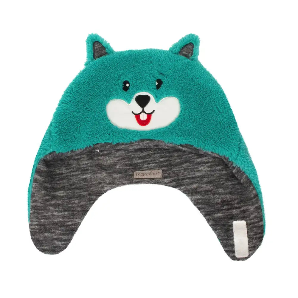 Flapjacks Reversible Sherpa Hat Squirrel/Owl