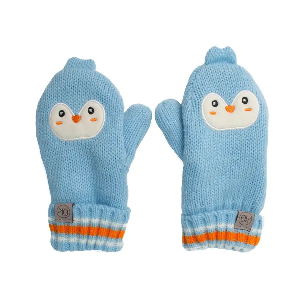 Flapjacks Baby Knitted Mitten - Penguin