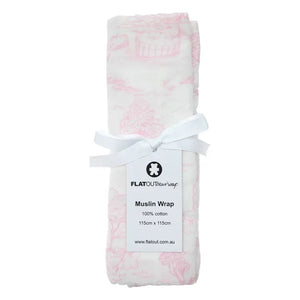 Flatout Bear Wrap - Muslin Rose