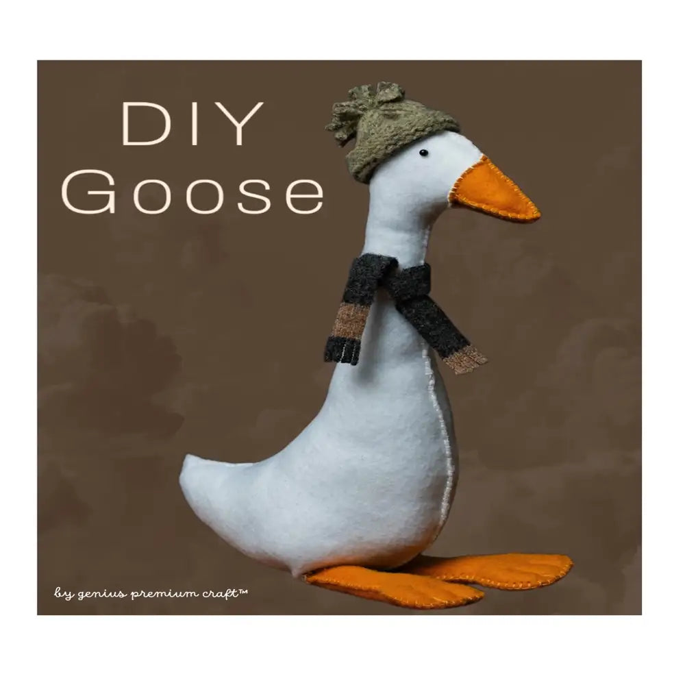 Genius Premium Craft Felt Goose Sewing Kit