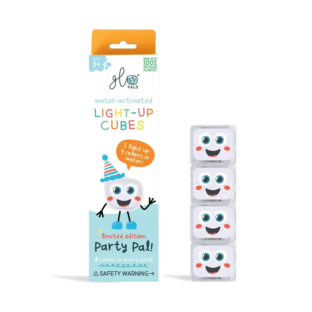 Glo Pals Light Up Cubes 4pk - Party Pal