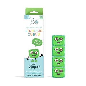 Glo Pals Light Up Cubes 4pk - Pippa
