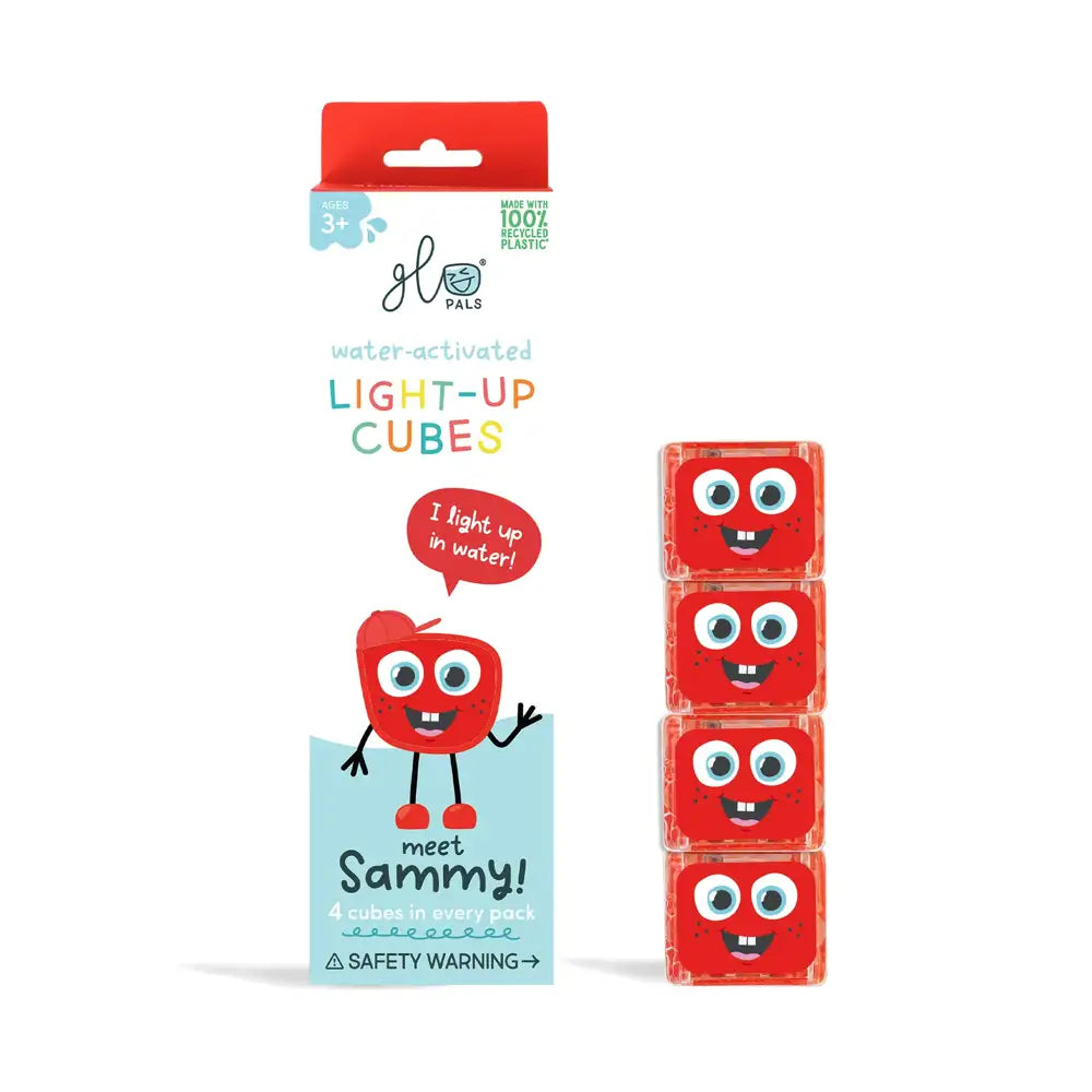 Glo Pals Light Up Cubes 4pk - Sammy