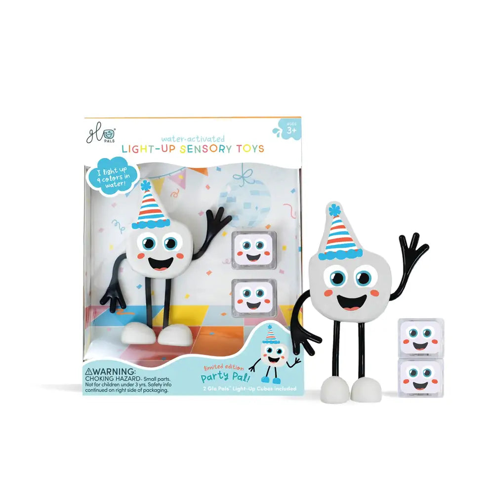 Glo Pals Water Activated Bath Toy - Party Pals