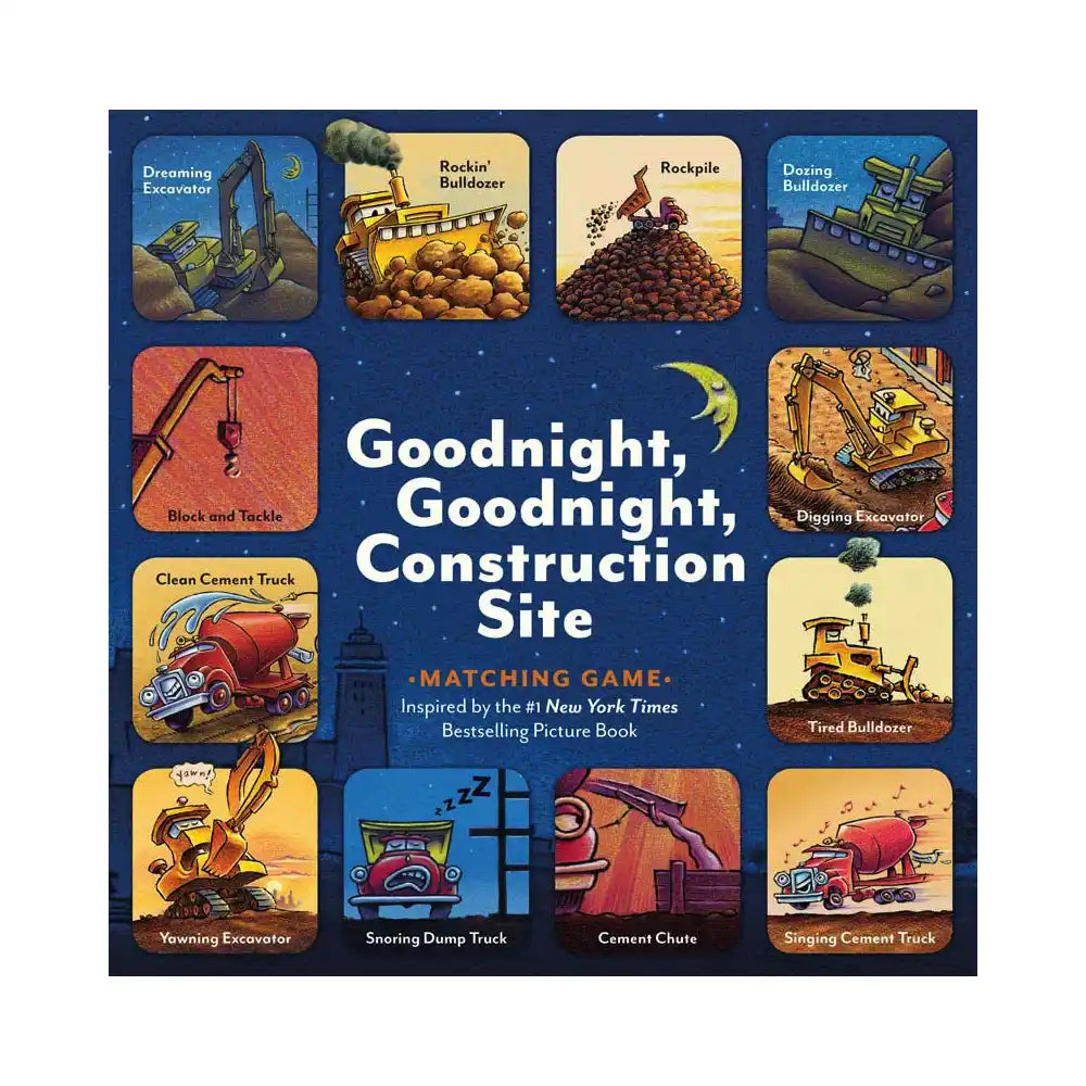 Goodnight, Goodnight, Construction Site - Matching Game