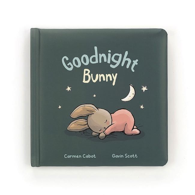 Jellycat Goodnight Bunny Hardback Book