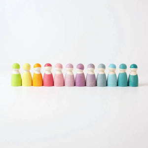 Grimm's 12 Rainbow Pastel Friends
