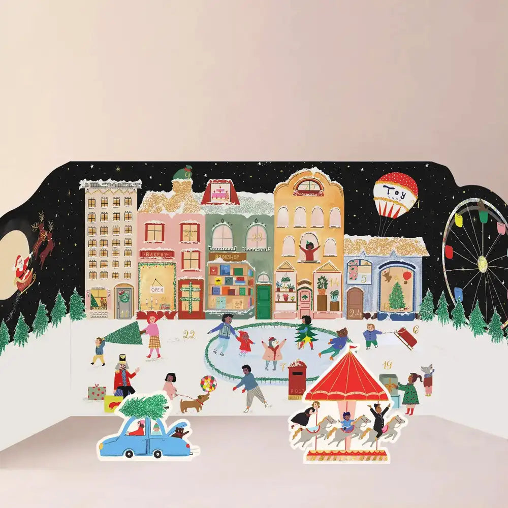 Halfpenny Advent Calendar Magical Holiday Night