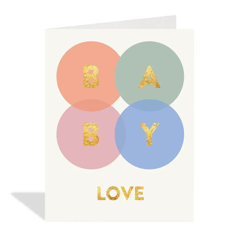 Halfpenny Baby Love Card