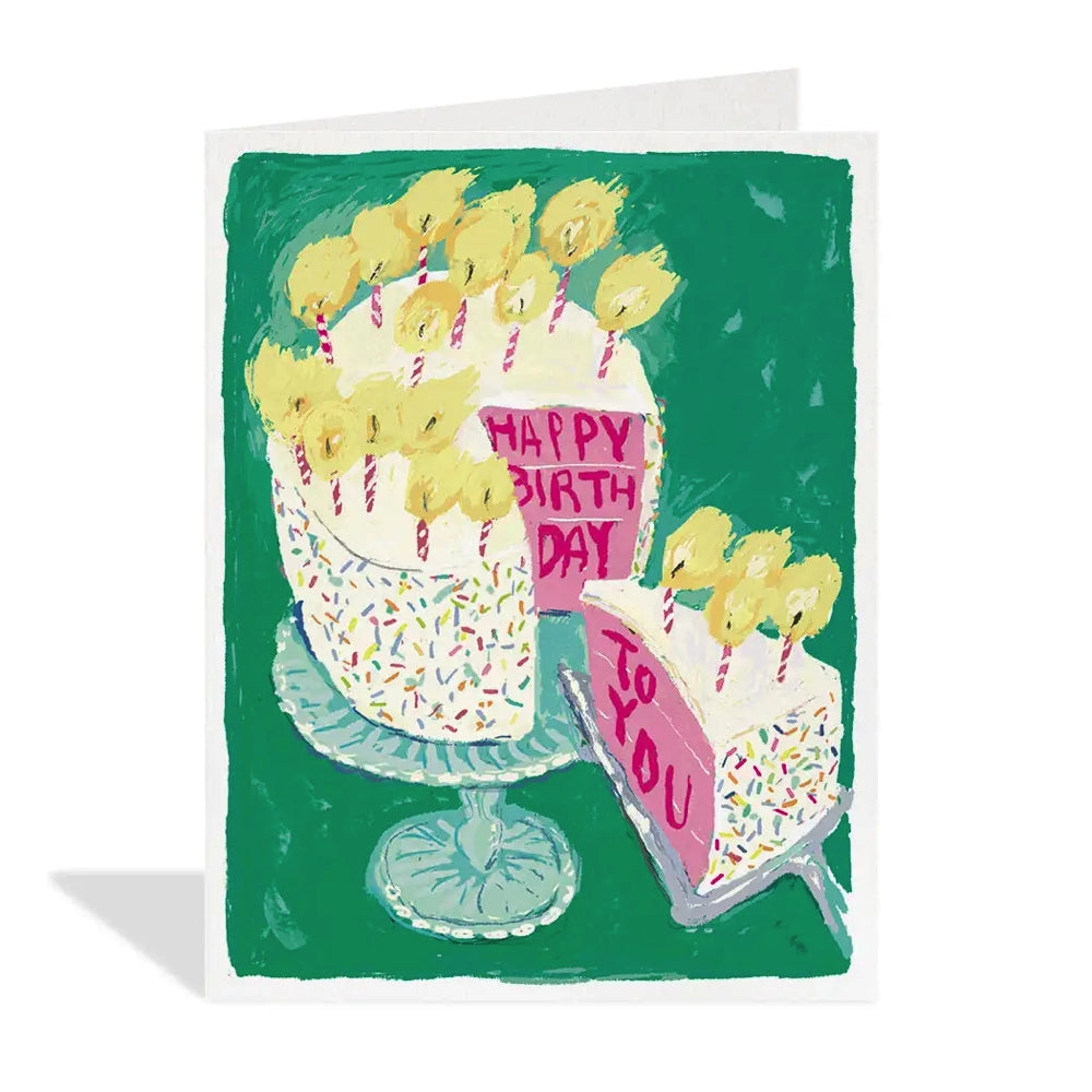 Halfpenny Cake Slice Card