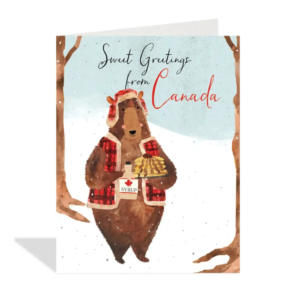 Halfpenny Canada Bear Card