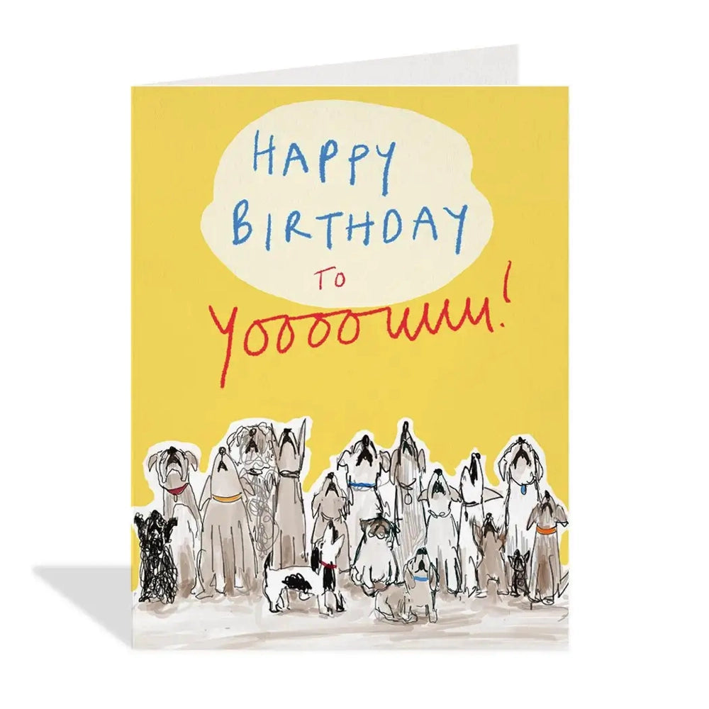 Halfpenny Dog Choir Card