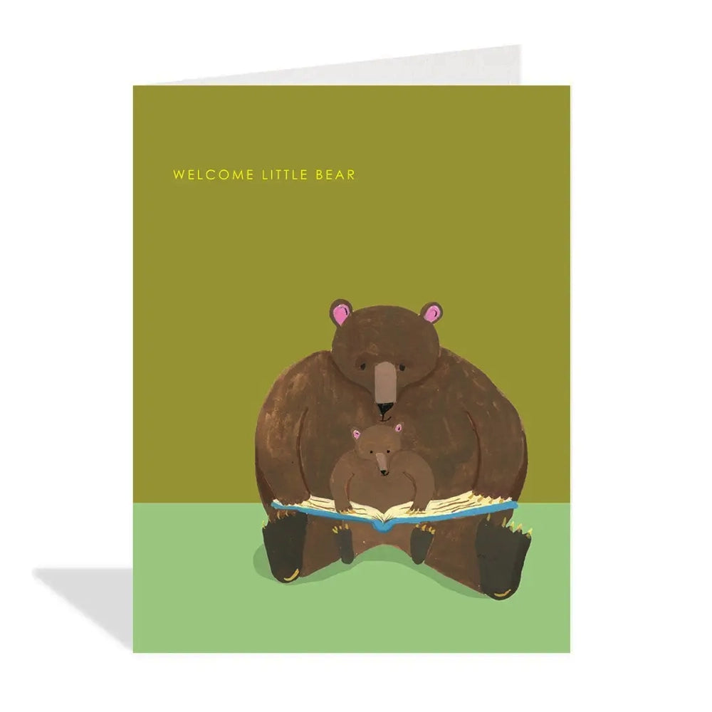 Halfpenny Little Bear Baby Card