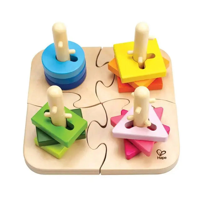 Hape Toys Creative Peg Puzzle