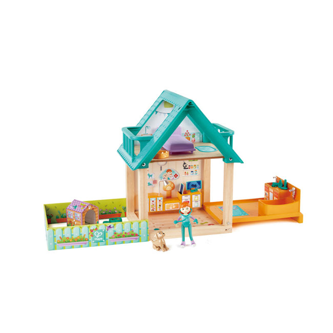 hape toys furry friend vet set