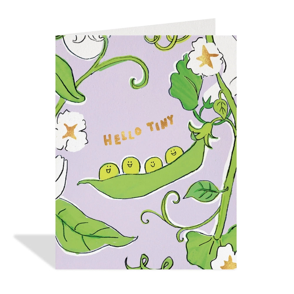 Halfpenny Baby Peas Card