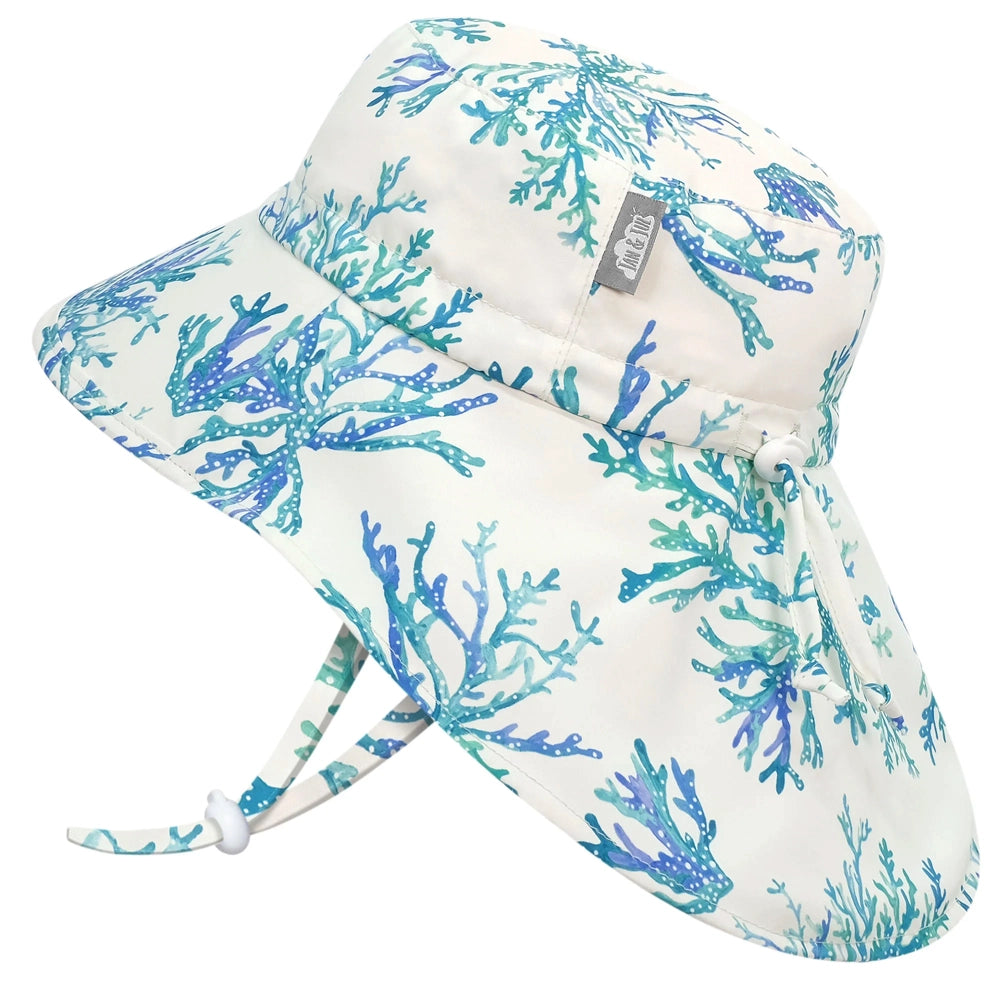 Jan and Jul Aqua Dry Adventure Hat - Blue Coral