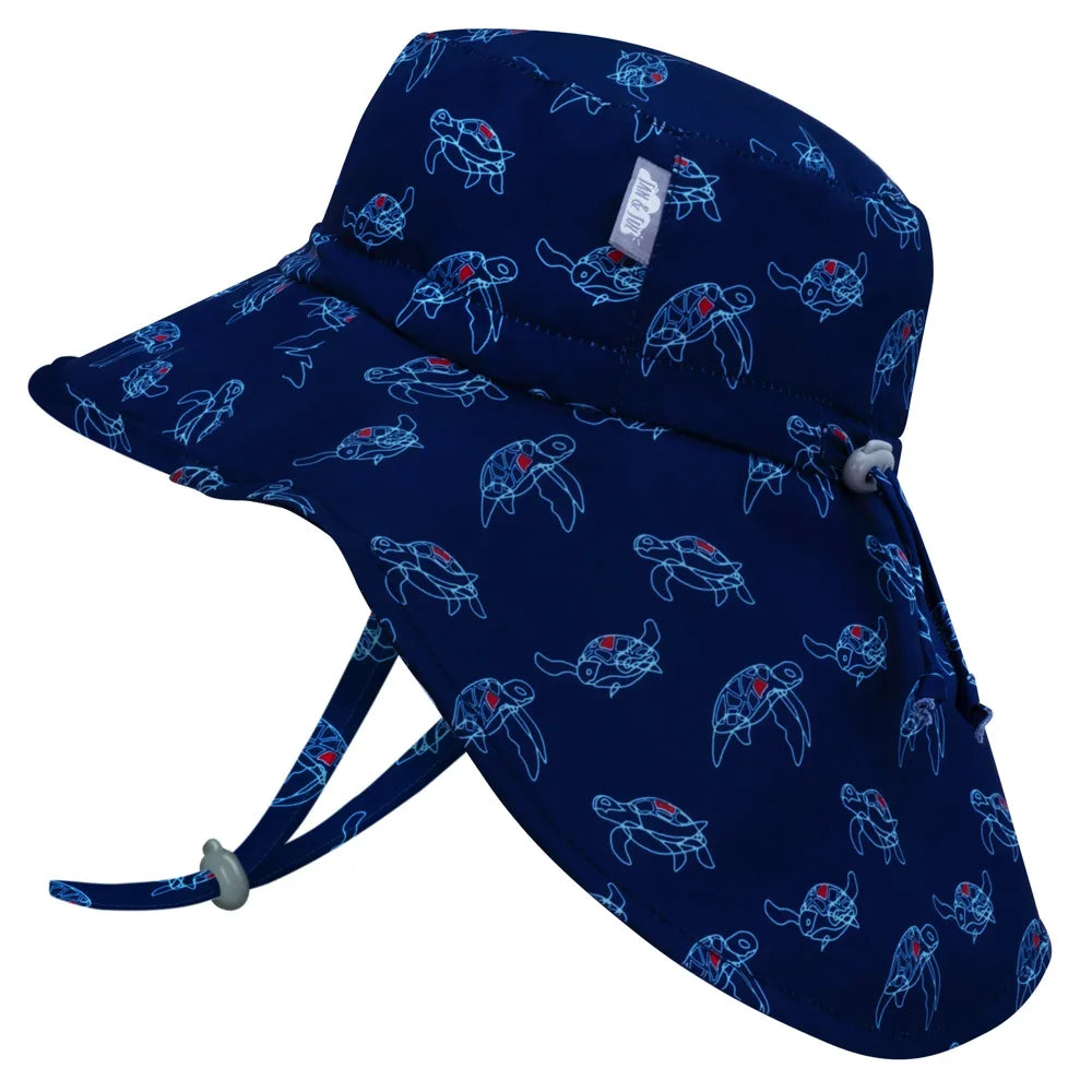 Jan + Jul Aqua Dry Adventure Sun Hat - Turtle