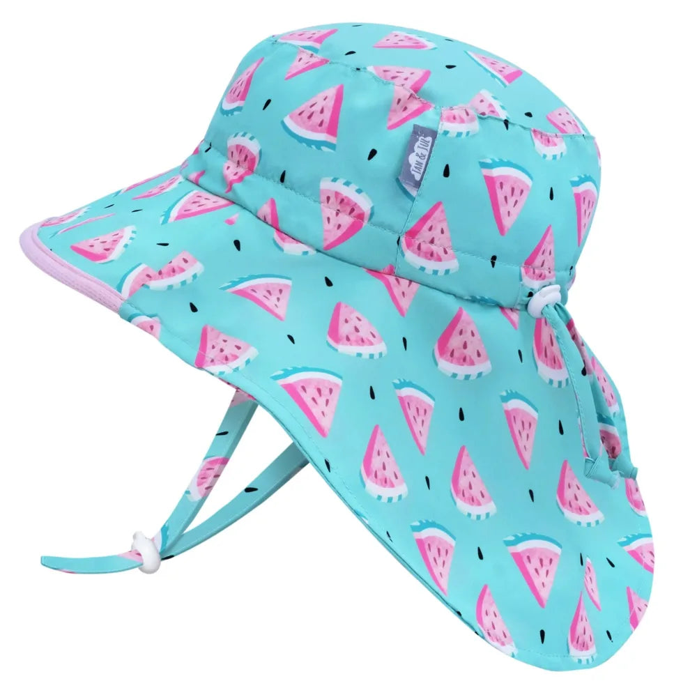 Jan + Jul Aqua Dry Adventure Sun Hat - Watermelon