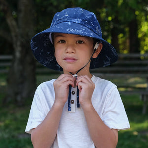 Jan and Jul Aqua Dry Bucket Hat - Whale