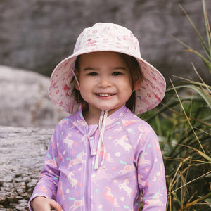 Jan and Jul Aqua Dry Bucket Hat - Unicorn