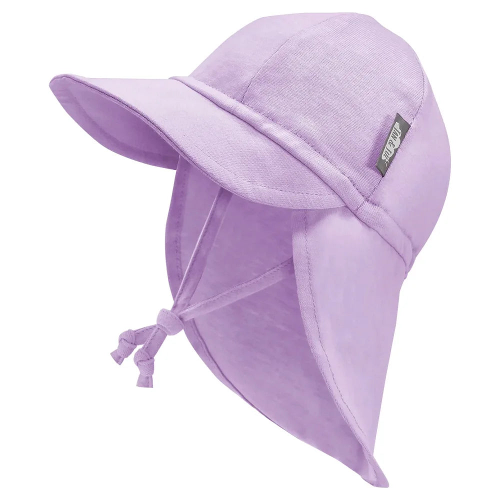 Jan + Jul Sun Soft Cotton Baby Cap - Lavender