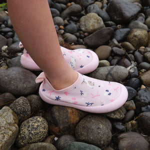 Jan and Jul Kids Water Shoes - Bunny Flowers