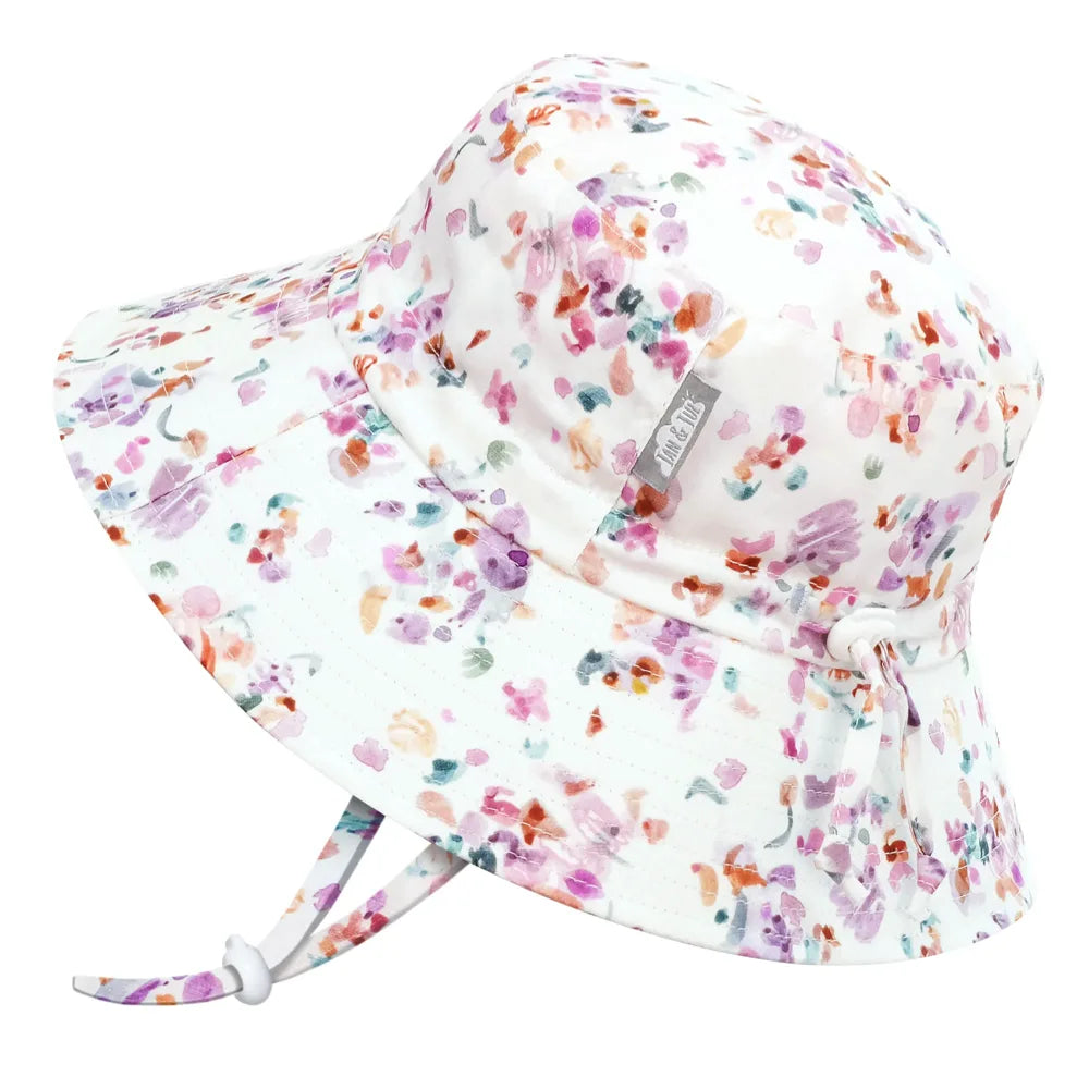 Jan + Jul Cotton Bucket Sun Hat - Pretty Petals