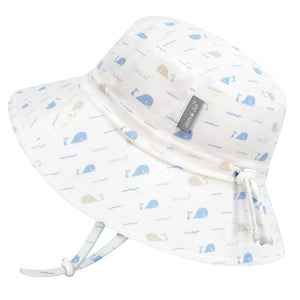 Jan and Jul Cotton Bucket Hat - Whale Tales
