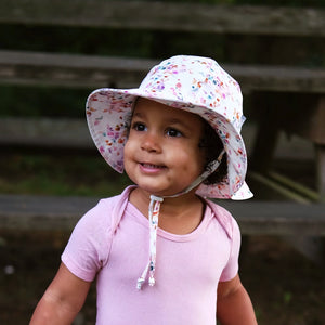 Jan and Jul Cotton Floppy Hat - Pretty Petals