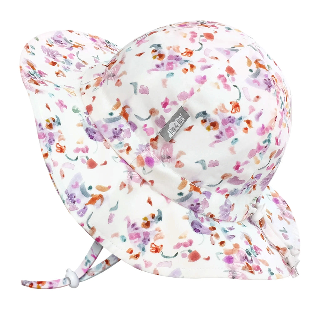 Jan and Jul Cotton Floppy Hat - Pretty Petals