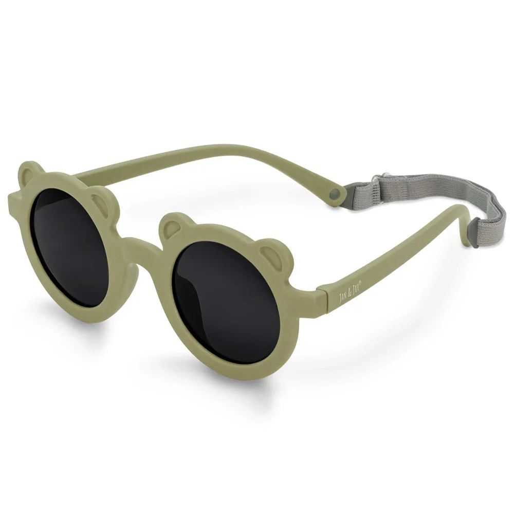 Jan + Jul Bear Sunglasses - Olive Khaki