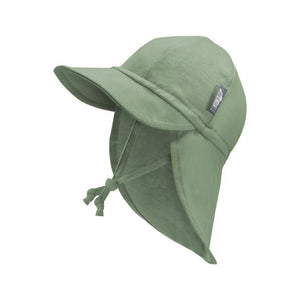 Jan and Jul Sun Soft Cotton Baby Cap - Juniper Green