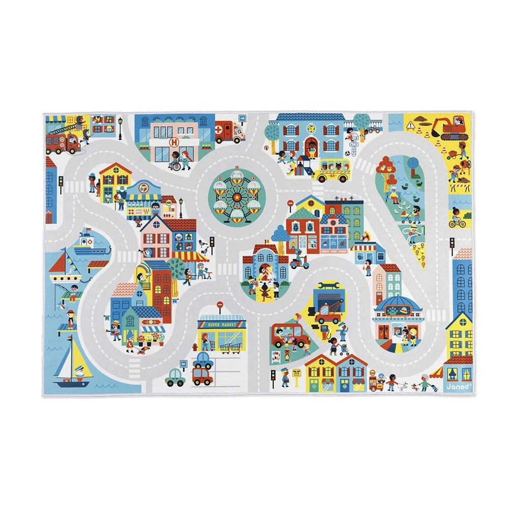 Janod Cross Roads - City Play Mat