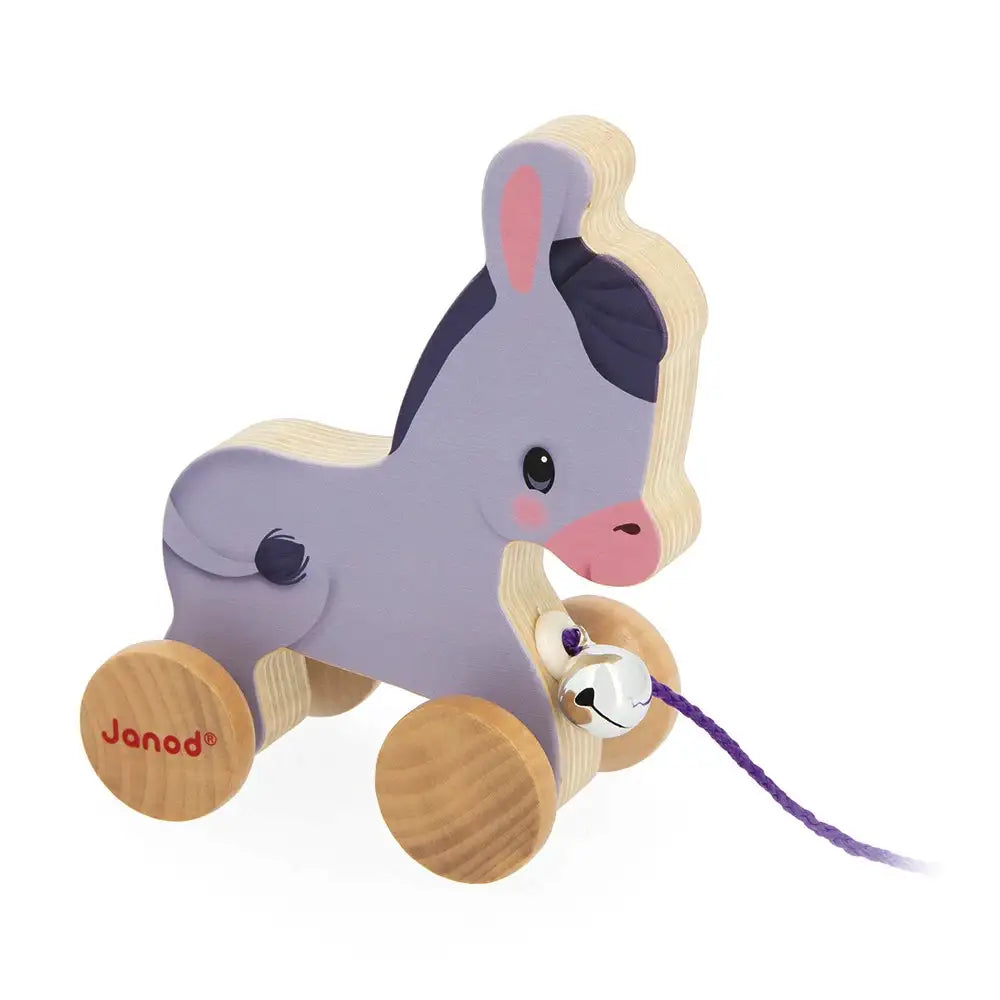 Janod Farm: Pull-Along Donkey