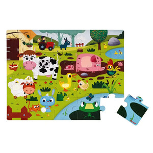 Janod Jigsaw Puzzle Farm Animals