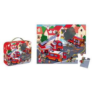 Janod Jigsaw Puzzle Firemen