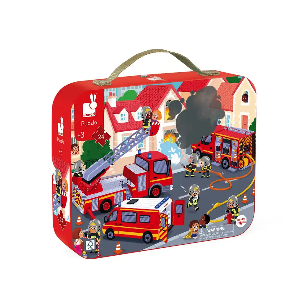 Janod Jigsaw Puzzle Firemen