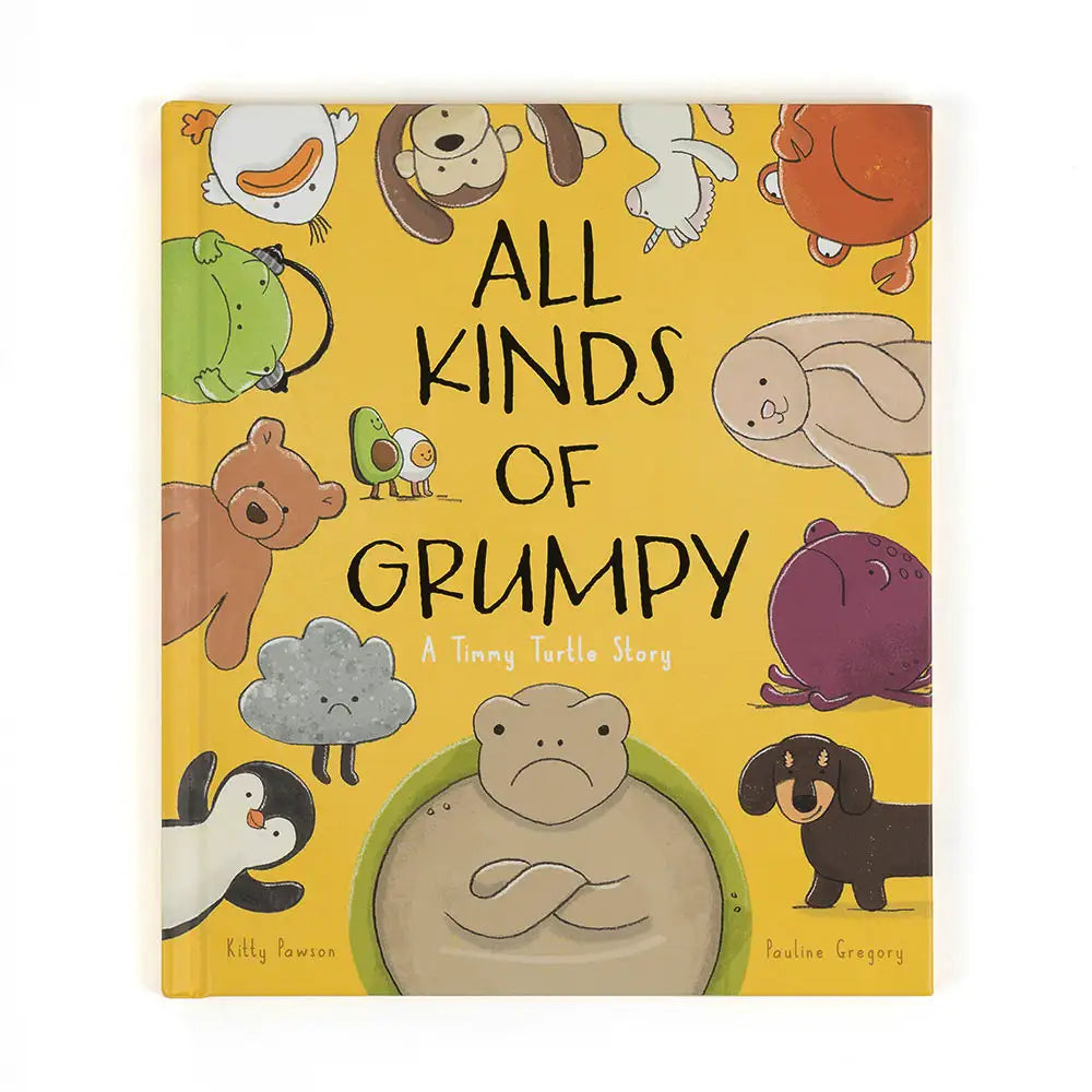 Jellycat All Kinds of Grumpy Book