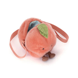 Jellycat Amuseables Peach Shoulder Bag