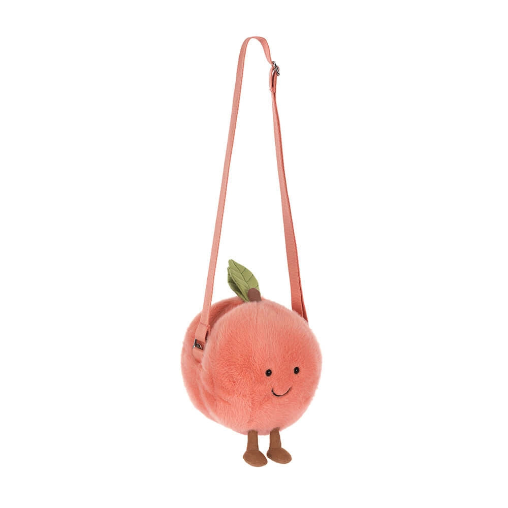 Jellycat Amuseables Peach Shoulder Bag